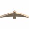 Ekena Millwork Bellingham Rough Sawn Timber Gable Bracket, Douglas Fir, 48"W x 14"H x 4"D x 6"F, 7/12 Pitch GBW048X14X0406BEL00RDF - alternate 5